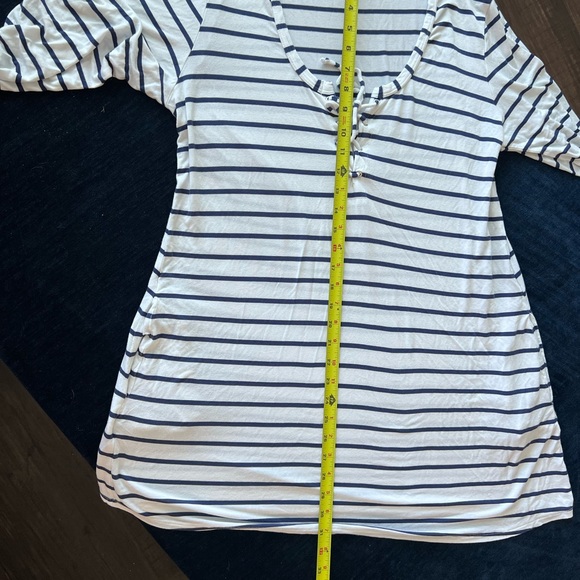 Kenneth Cole Reaction Long Blouse Large - Picture 11 of 13